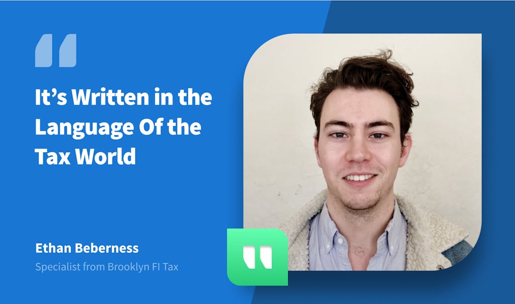 What TaxDome software means for Ethan Beberness from Brooklyn FI Tax
