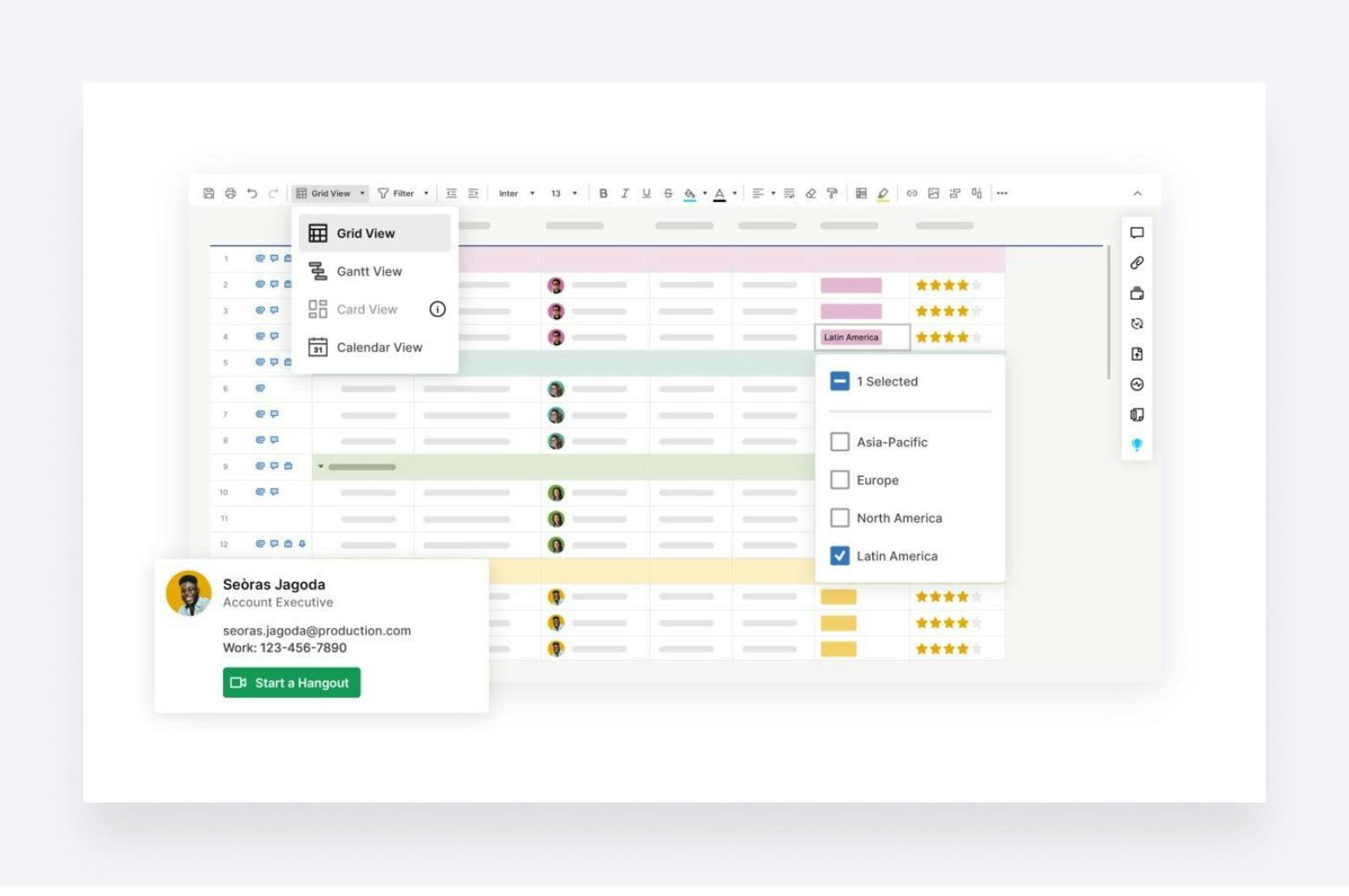 Smartsheet workflow