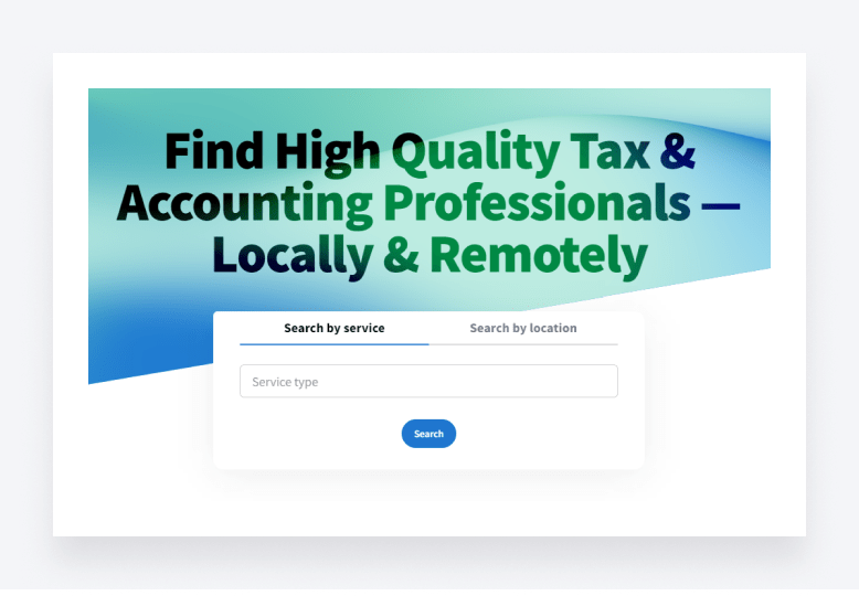 TaxDome Advisor home page.