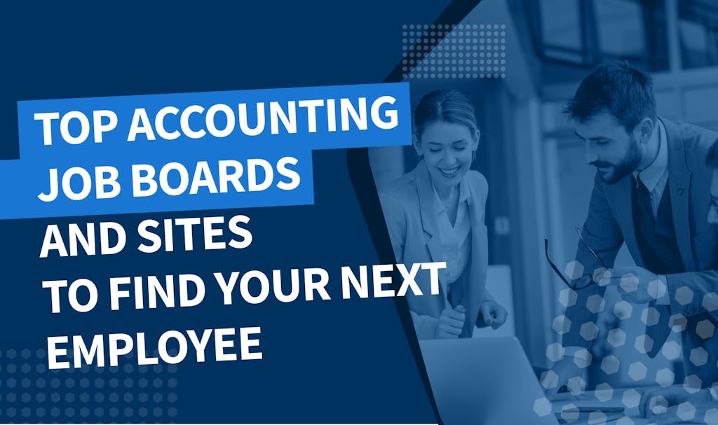Accounting job board - Banner