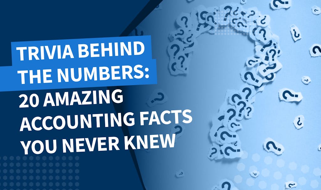 20 amazing accounting facts you never knew - Banner