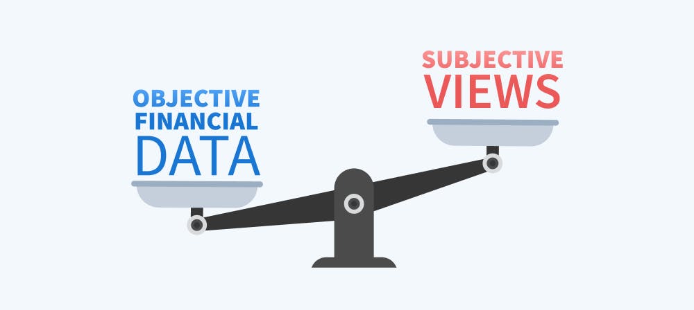 Image demonstrating the application of the objective principle in accounting