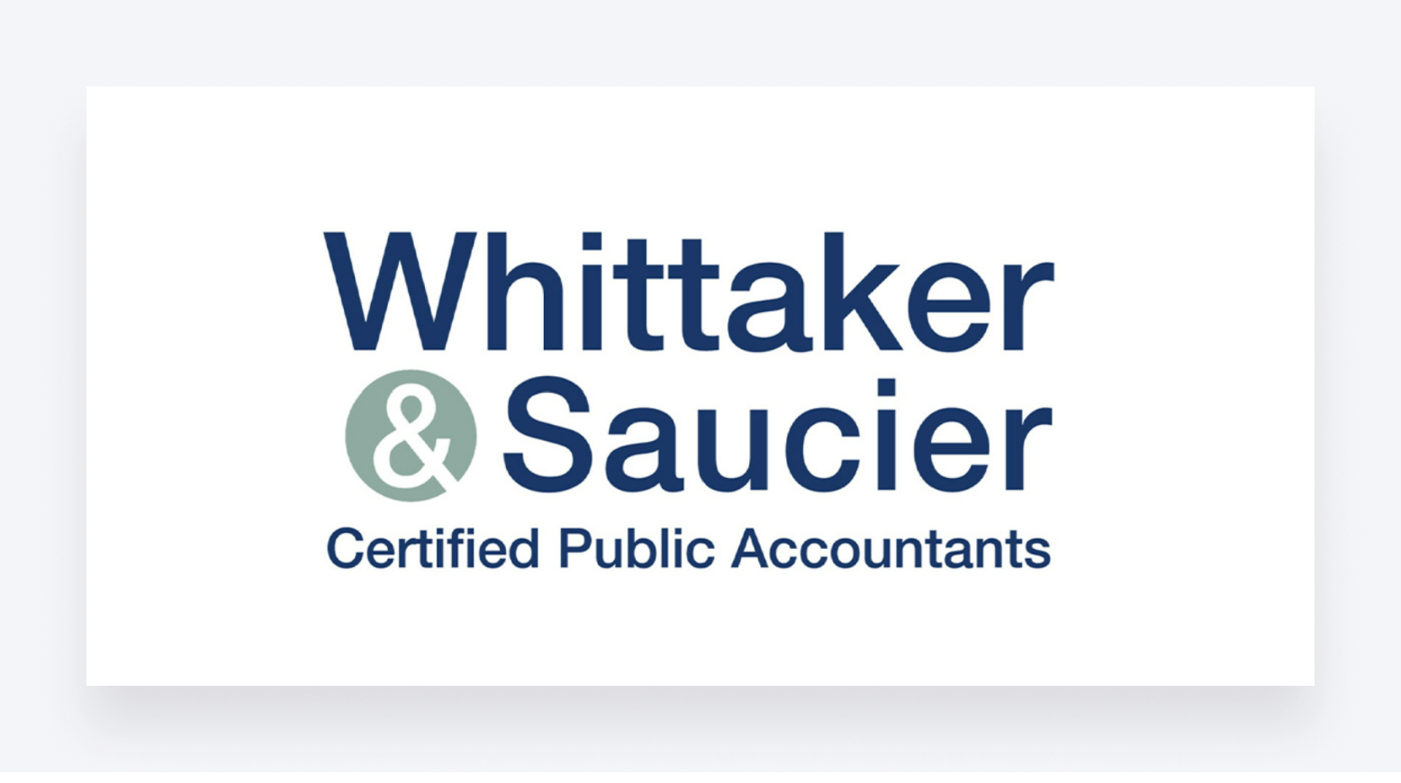 The Whittaker & Saucier logo, taken from the firm's website.