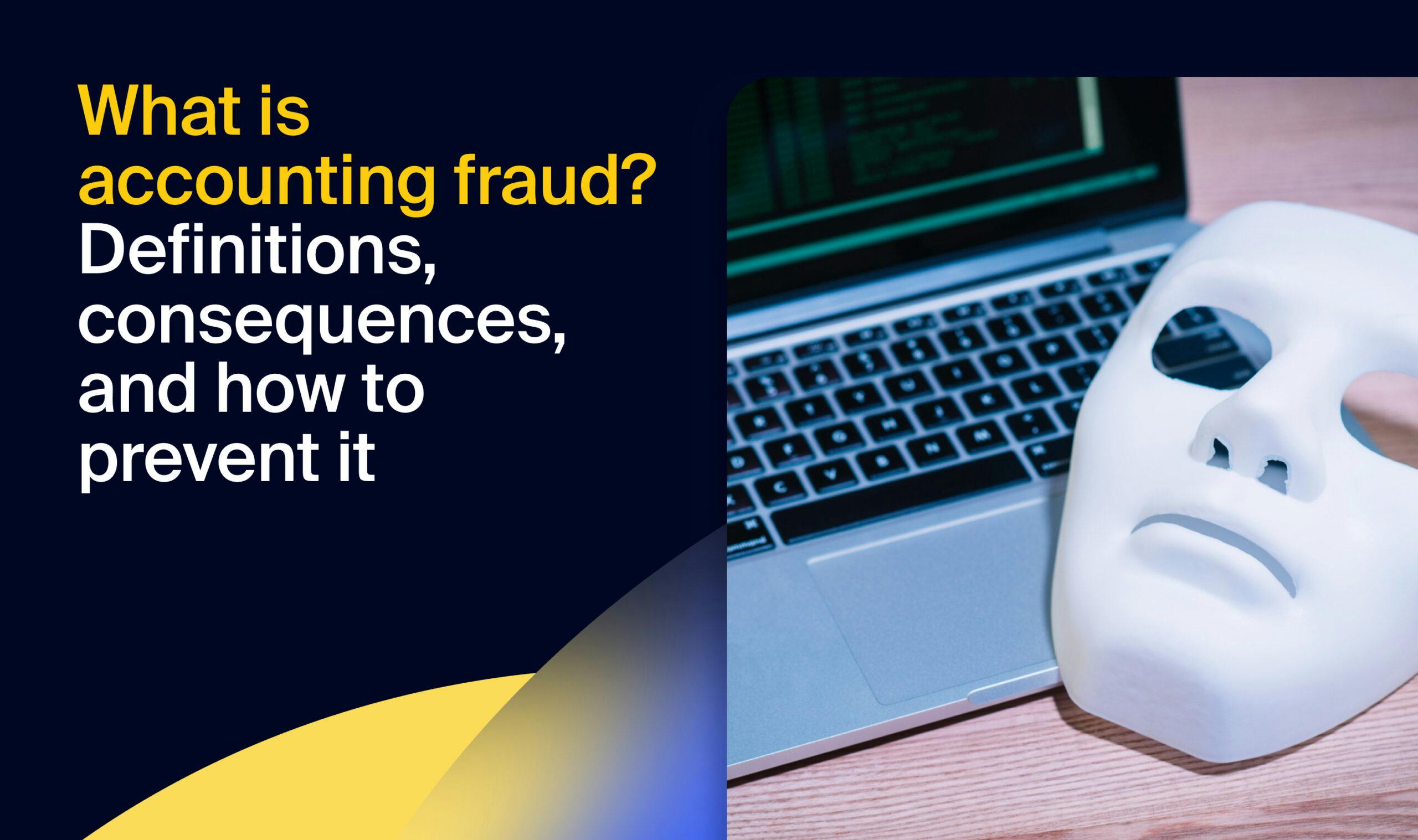 What is accounting fraud - Banner