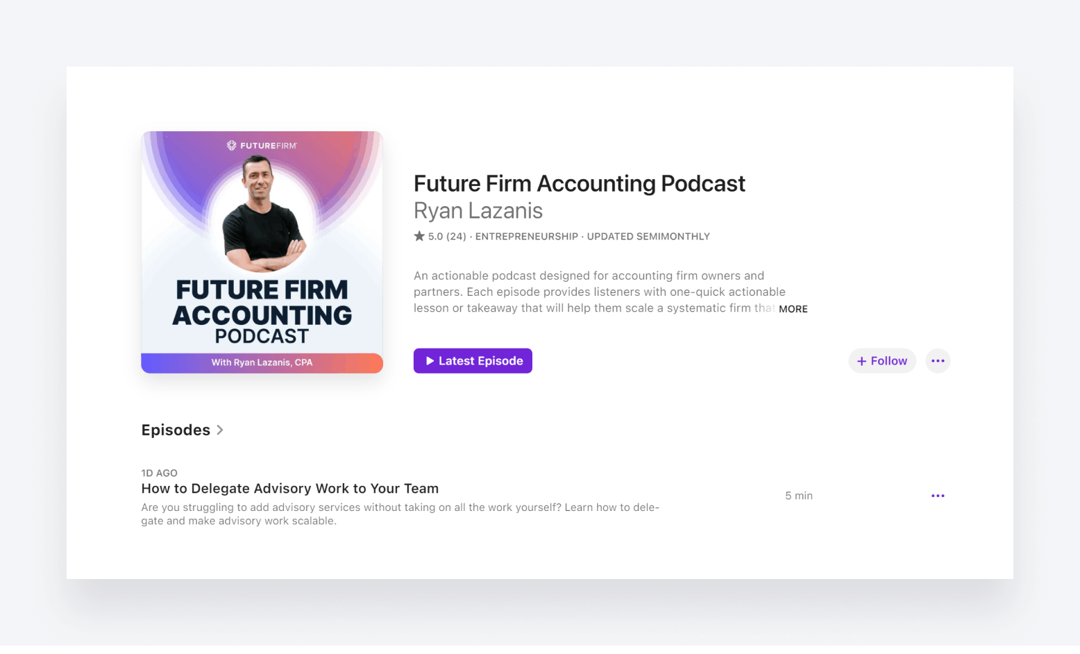 The Future Firm Accounting Podcast on Apple Podcasts.