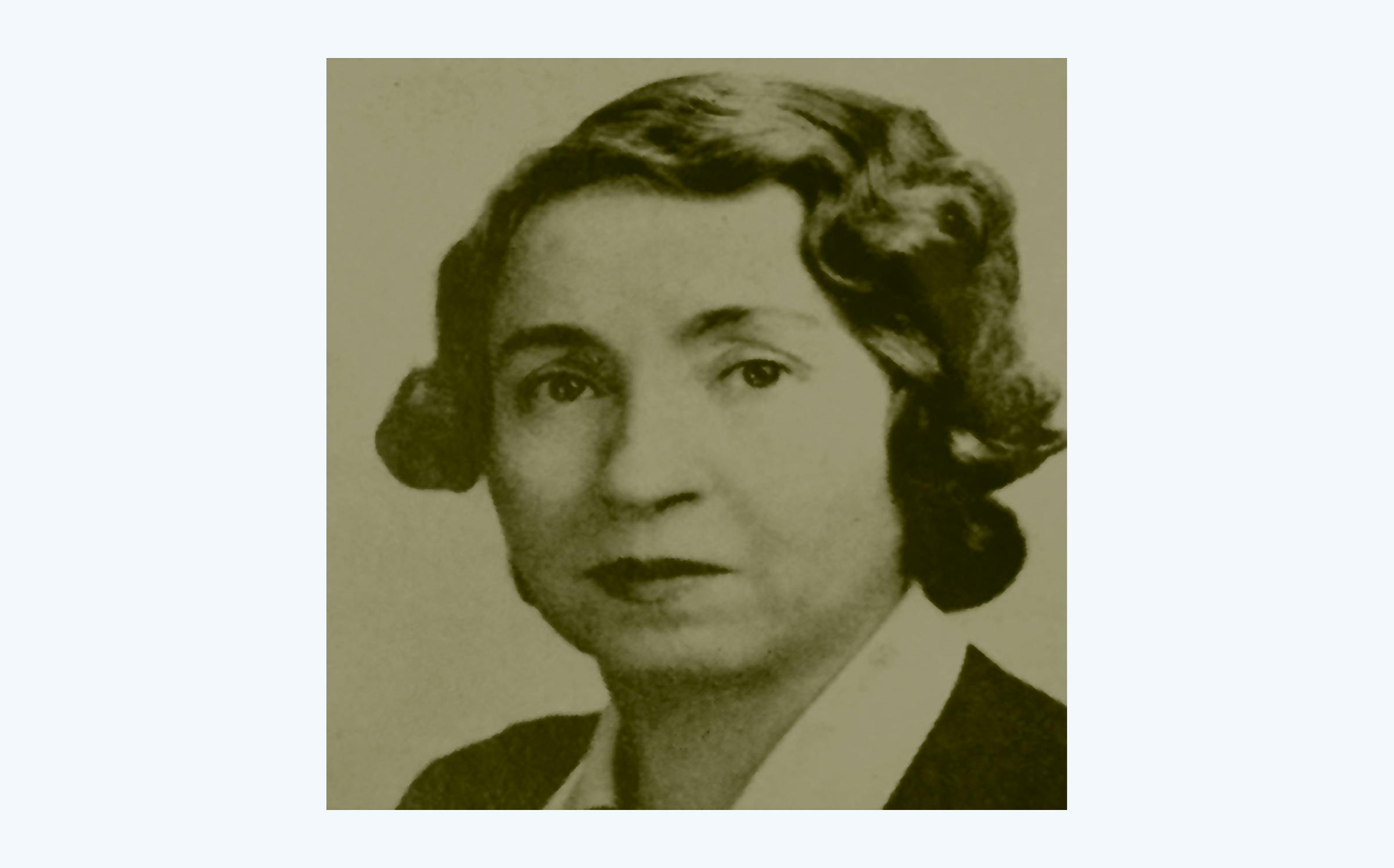 A picture of Jennie M. Palen, a pioneering woman accountant.