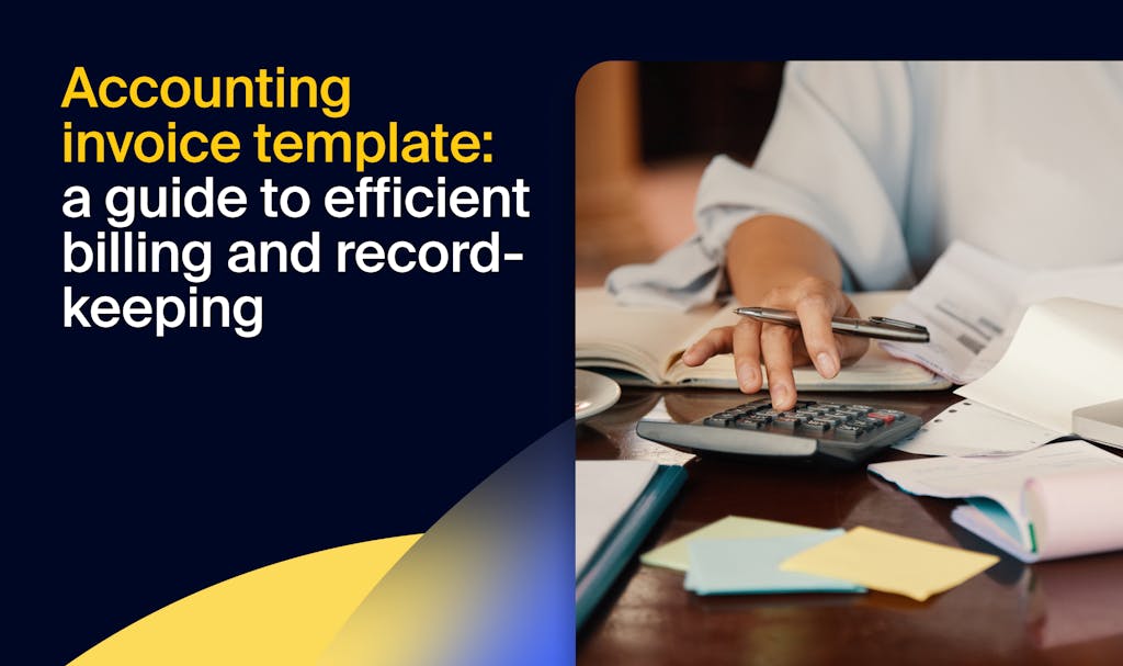 Accounting invoice template: a guide to efficient billing and record ...